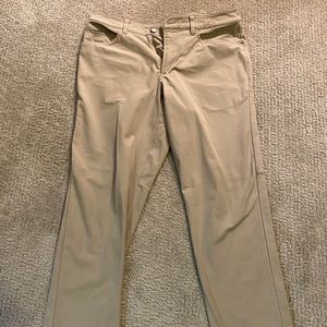 Lululemon ABC Pant Sand 32x30 - great condition!